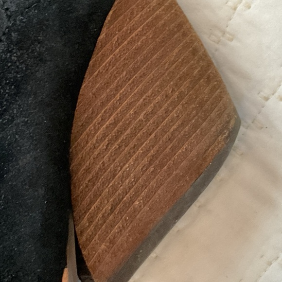 Kork-Ease Verdelet Black Suede Wedge Bootie 8 - Picture 6 of 9